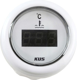 Цифровой указатель температуры воды KUS WW бел/бел 25-120 гр. (KY24300)